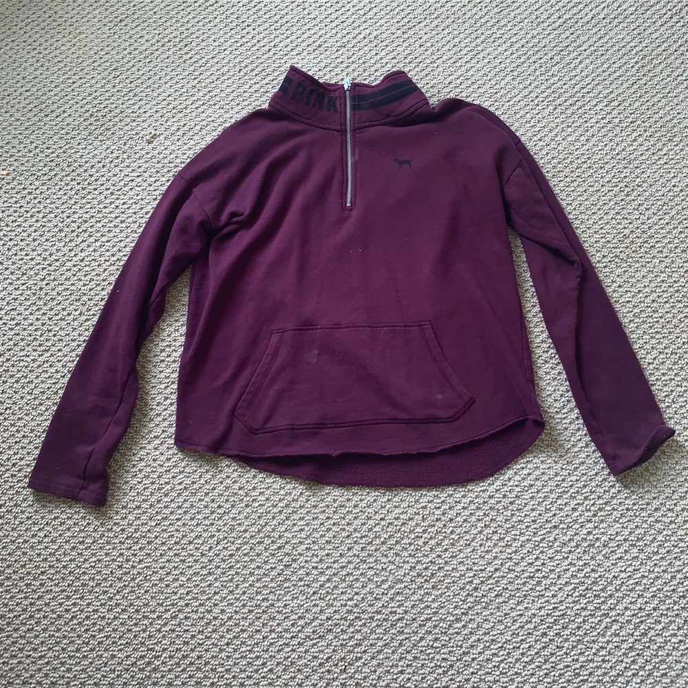 PINK pullover sweatshirt